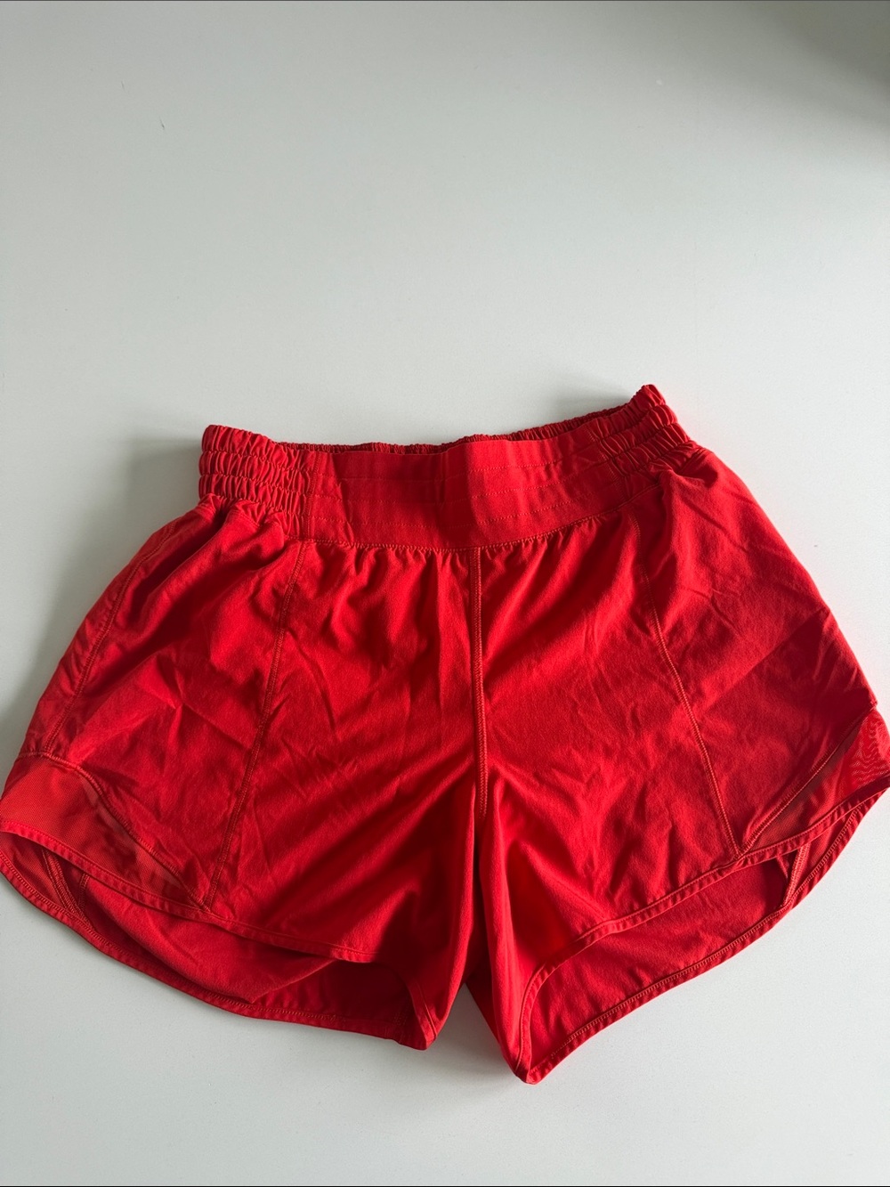 lululemon athletica hotty hot Red Women's Athletic Shorts